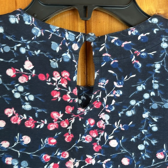 Blue Floral French Connection Body Con Dress Size 4 - Picture 5 of 6